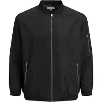 Jack & Jones Rush Plus Size Bomber Jacket Noir 5XL Homme