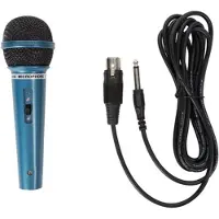 HQ Power Microphone dynamique Bleu