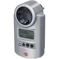 Brennenstuhl 157253 Energy Meter Argenté