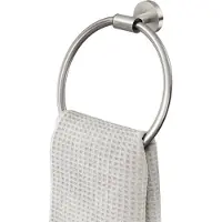 Tiger Anneau Porte-Serviettes Tiger Boston Acier Inoxydable Brossé