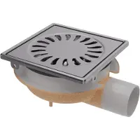 Van den berg Drainer | acier inoxydable | ABS | 150 x 150 mm