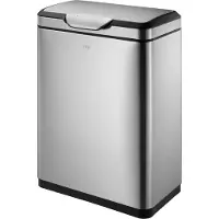 EKO Poubelle EKO Touch 45L Argent