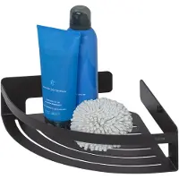 Tiger Panier de Douche Tiger Caddy Angle Grand Noir