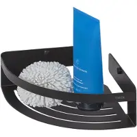Tiger Panier de Douche Tiger Caddy Angle Noir