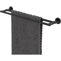 Tiger Porte Serviette Tiger Noon Double Noir