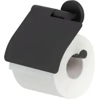 Tiger Porte-Papier Toilette Tiger Noon Avec Clapet Noir