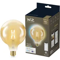 WiZ Connected WiZ Ampoule à Filament Connectée Globe XL - Lumière Blanche Chaude à Lumière Blanche Froide - E27
