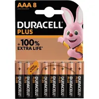 Duracell Plus 100 AAA Batterie à usage unique Alcaline
