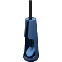 Tiger Brosse WC Tiger Tess Autoportante avec Brosse Swoop Flexible Blue Black