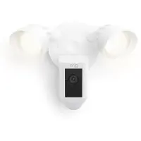 Ring Floodlight Cam Wired Plus Blanc