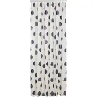 Sealskin Rideau de Douche Sealskin Mood Blauw Off White (180 x 200 cm)