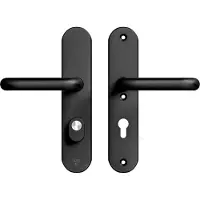 Axa Safety Teig (Oval Plus) Schwarz schwer: Kruk-kruk (Modell U) PC72 mit Kernkampfschutz SKG *** (Poignée de porte)