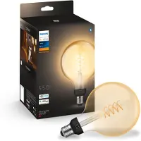 Philips Hue Ampoule à Filament White Globe XL E27 - 2023