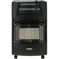 Gimeg Rolling Stove Infrared Kit GRK-100K - Protection contre les surintensités, les surchauffes et les renversements - 3 niveaux de chaleur