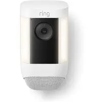 Ring Spotlight Cam Pro - Filaire - Blanc