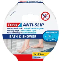 TESA Ruban Adhésif Antidérapant Waterproof et Transparent
