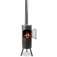 Bonfeu Poêles de jardin BONGIANO LP - Ø 30 cm x H 153 cm