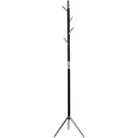 V-Part Porte-manteau sur pied avec patères Linair Chrome 180 cm