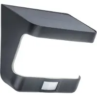 Lutec Lampe murale solaire Try Noir