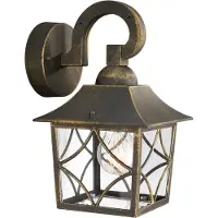 Philips Cambridge buitenwandlamp - zwart