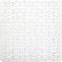 Sealskin Tapis de Bain Sealskin Drip Antislip Transparent (55x55 cm)