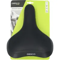 Dresco Selle de vélo Towny Memoryfoam Noir