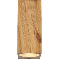 LumenXL Applique aspect bois 2 lumières - Riccardo