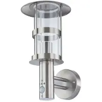 LINDBY - Noemi Applique Murale d'Extérieur w/Sensor Stainless Steel
