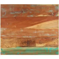 vidaXL Dessus de table rectangulaire 70x80 cm 25-27 mm Bois récupéré