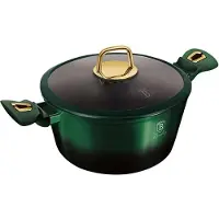 Berlinger Haus Casserole 24cm Revêtement Titan Vert Métallique