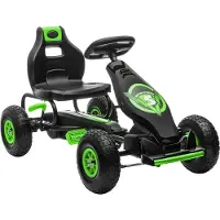 HOMCOM Go Kart avec siège réglable 370-256V00