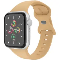 IMoshion Bracelet en silicone⁺ Apple Watch | 38/40/41/42 mm - Taille S/M - Walnut