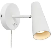 Markslöjd Applique Murale , Crest, dimmable, Blanc, Salon / séjour, Métal, Moderne