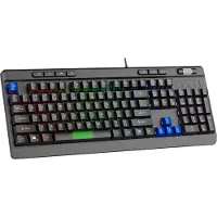Sparco SPMEMKEYBOARD clavier Gaming USB QWERTY US English Noir