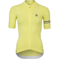 Agu Solid Performance Short Sleeve Jersey Jaune L Femme