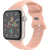 IMoshion Bracelet en silicone⁺ pour Apple Watch | 38/40/41/42 mm - Taille S/M - Vintage Rose