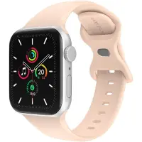IMoshion Bracelet en silicone⁺ Apple Watch | 38/40/41/42 mm - Taille S/M - Sand Pink
