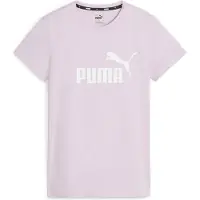Puma Ess Logo Short Sleeve T-shirt Violet XS Femme