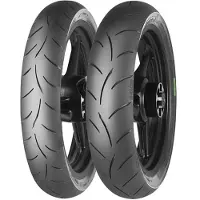 Mitas Mc50 69h Tl Touring Rear Tire Noir 140 / 80 / R17