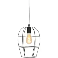 Mexlite - suspension - Minimalics - noir - métal - Ø 15cm - E27 - 2705ZW