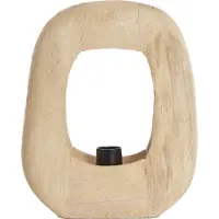 Light & Living Lampe de table en bois clair Kelafo 24 x 30 cm