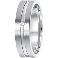 Lucardi Bague argent / transparent