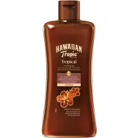 Hawaiian Tropic Glowing Oil Tanning huile pour le corps qui prolonge le bronzage 200 ml