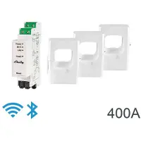 Shelly Pro 3em 400a Wlan Smart Relay Blanc