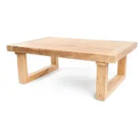 OEM Table de salon en teck recyclé, couleur naturelle