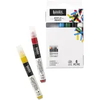 LIQUITEX Set 6 marqueurs a pointe fine