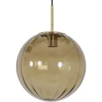 Light & Living Lampe suspendue Magdala Ø 30 cm d’ambre