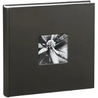 Hama 00001898 Album photos Jumbo " Fine Art" - 100 pages blanches - Format 30 x 30 cm - Noir