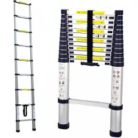 Herzberg Échelle telescopique de 2,60m HG5260-ALU