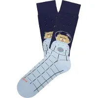 Jimmy Lion Chaussettes Space Cat Taille M
